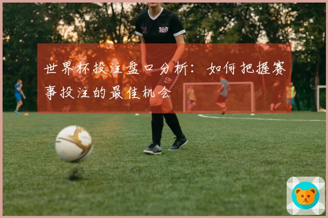 世界杯投注盘口分析：如何把握赛事投注的最佳机会